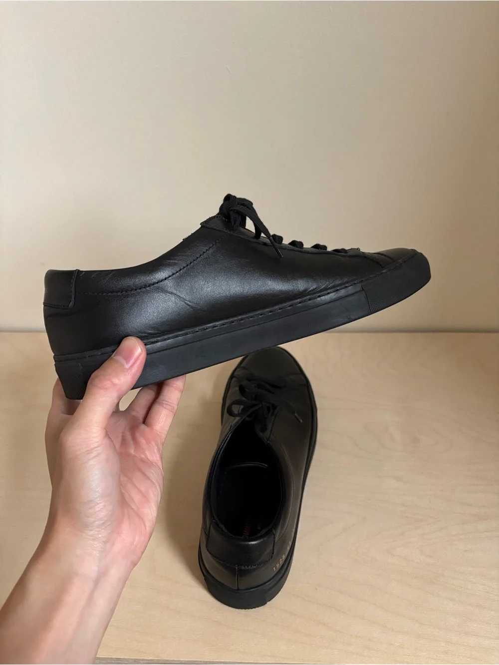 Common Projects Original Achilles Leather Low-Top Sneakers Size EU 41 US 8.5
